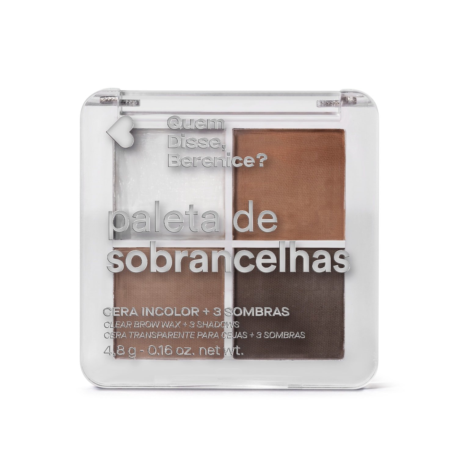 QDB Paleta de Sobrancelhas 4,8g 4,8g 1