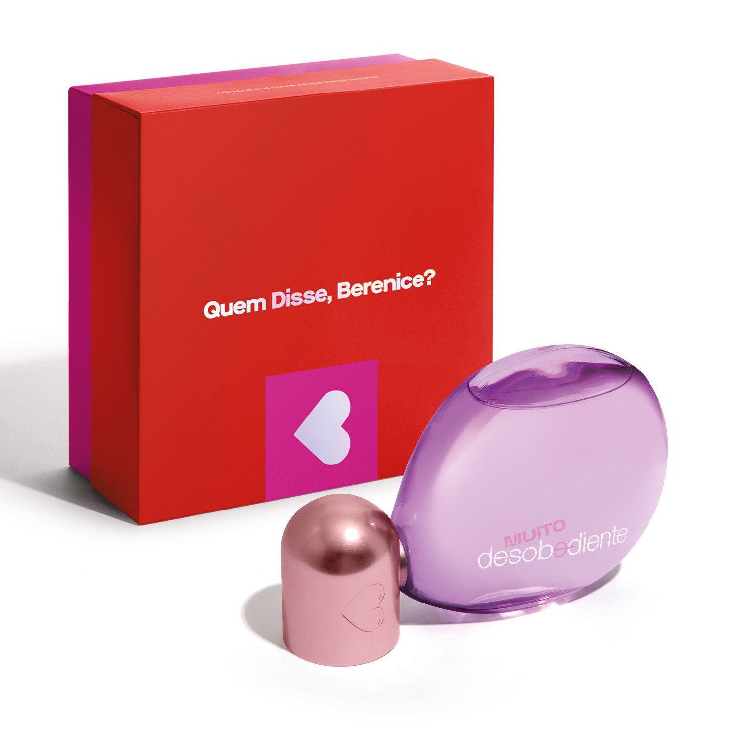 Combo Presente Natal Muito Desobediente: Eau de Parfum 100ml + Caixa de Presente G ÚNICO 1