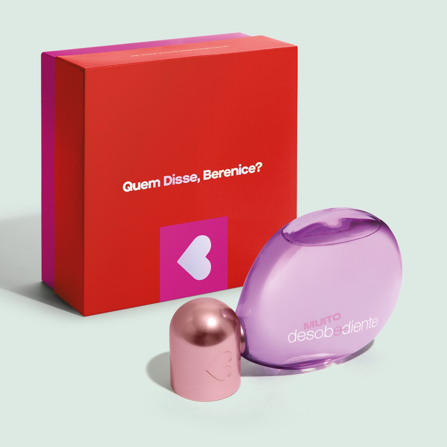 Combo Presente Natal Muito Desobediente: Eau de Parfum 100ml + Caixa de Presente G ÚNICO 2