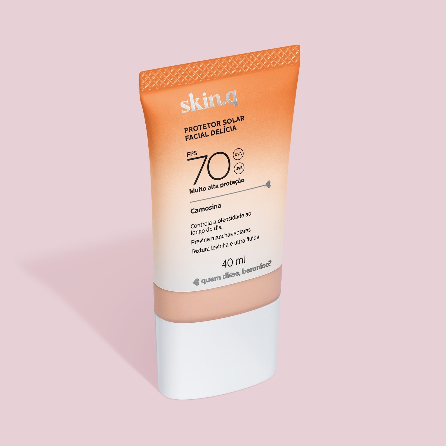 Quem disse, Berenice? Protetor Solar FPS 70 Cor 01 40ml Cor 01 3