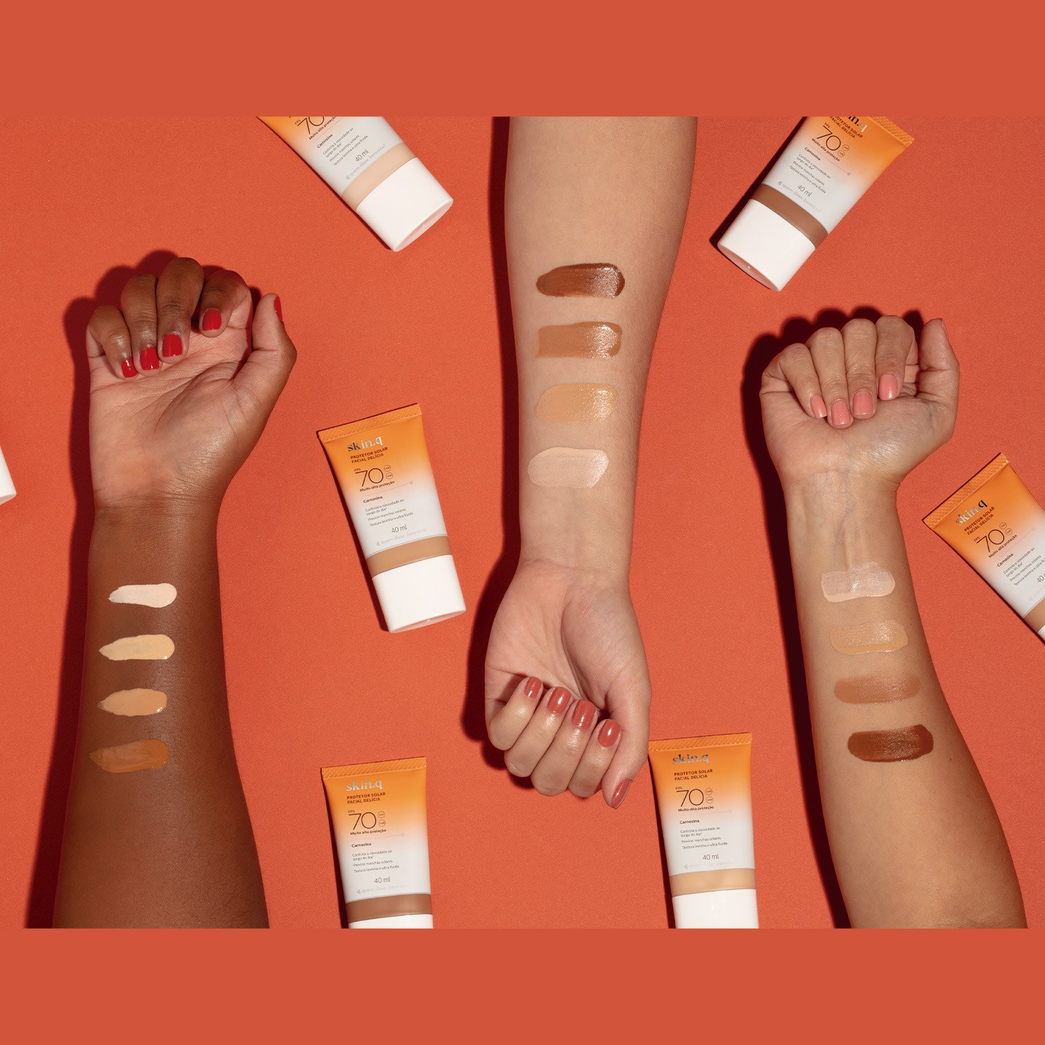 Protetor Solar FPS 70 Cor 03 40ml Cor 03 8