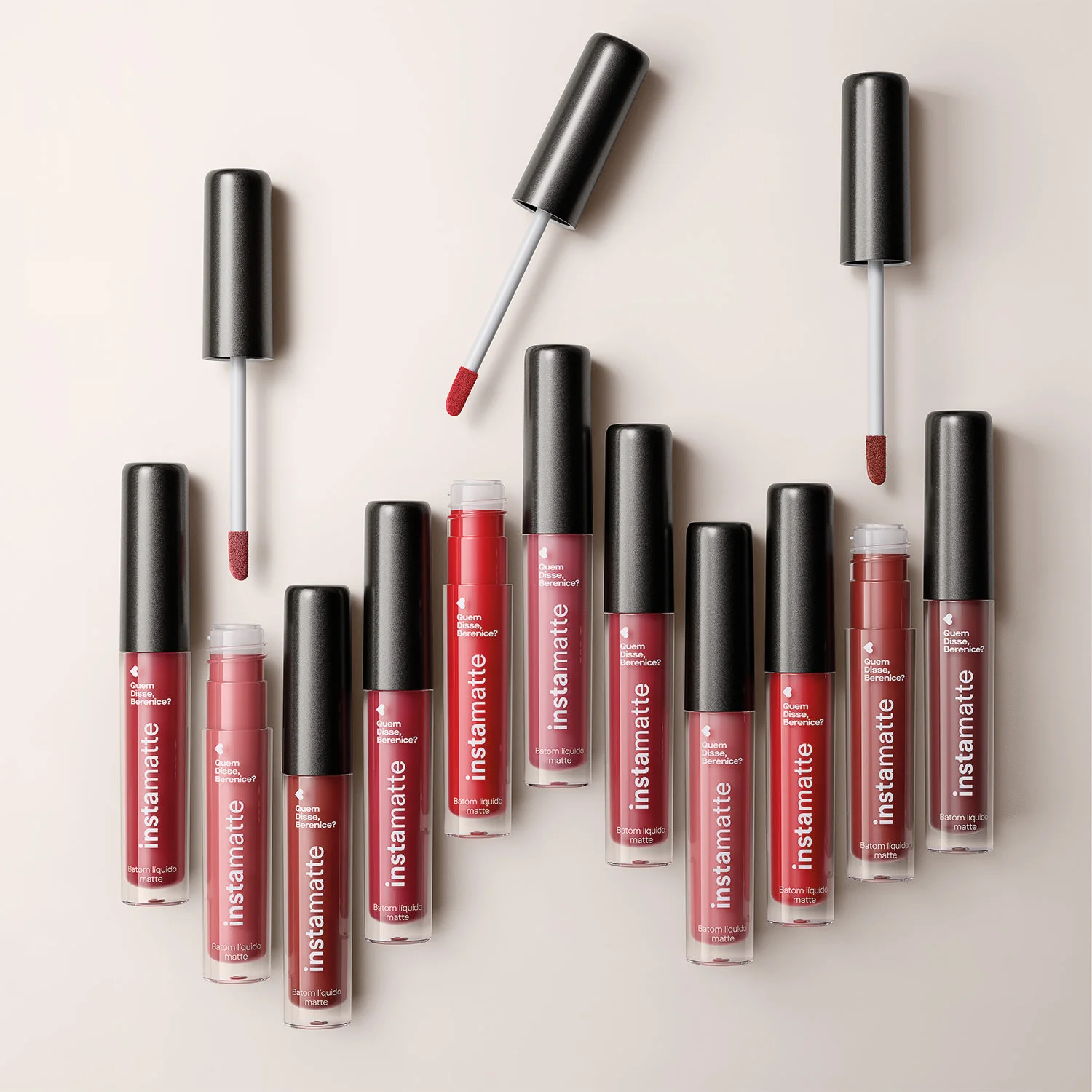 Quem Disse, Berenice? Batom Líquido Roseirali 4ml Roseirali 4