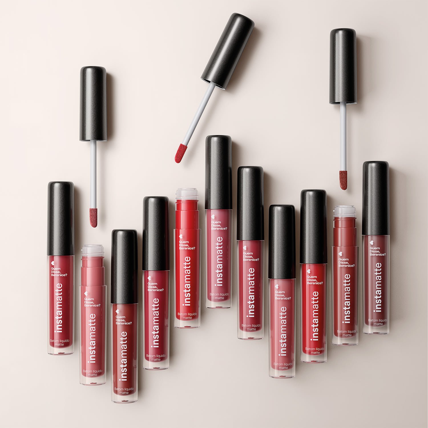 Quem Disse, Berenice? Batom Líquido Vermelholi 4ml Vermelholi 5