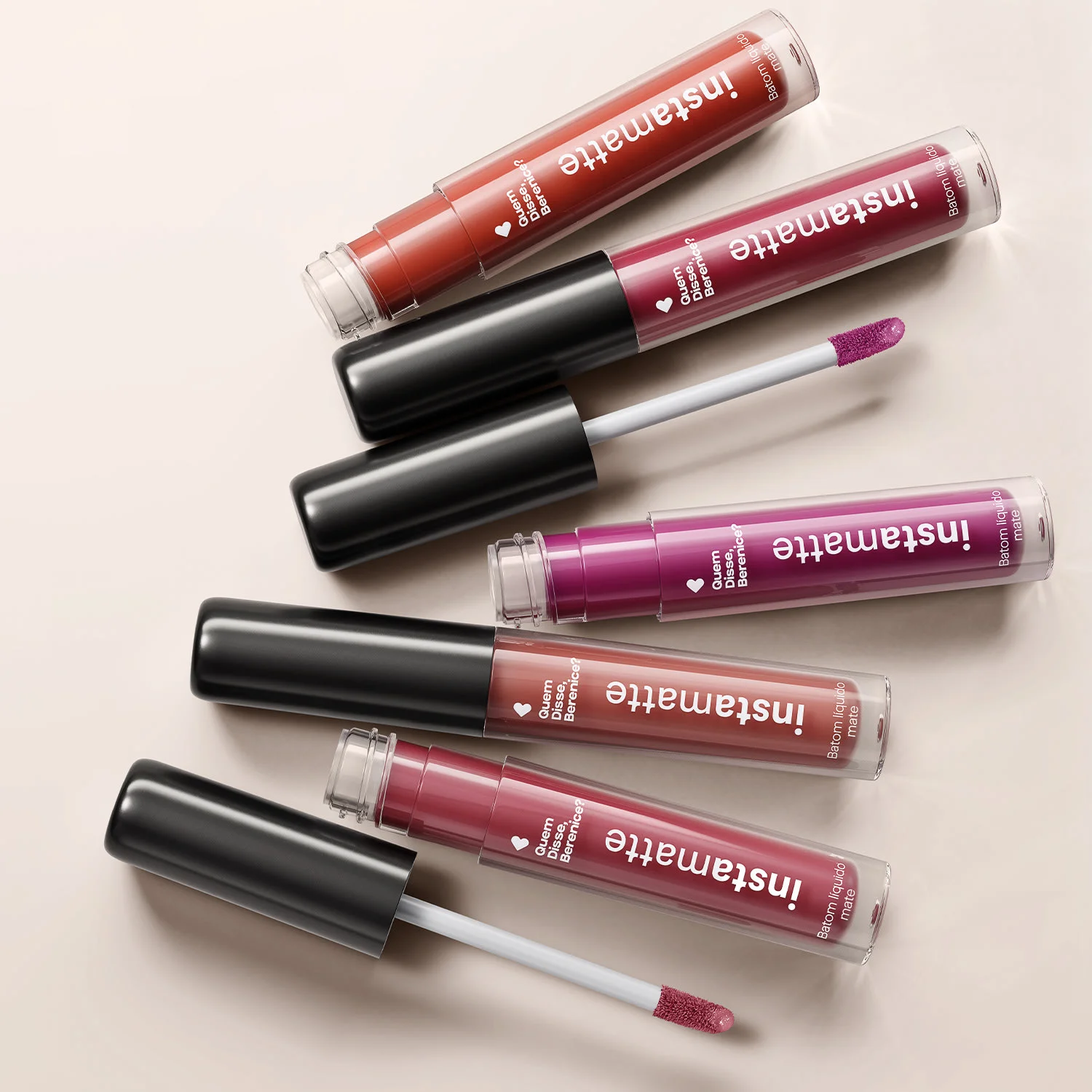 Quem Disse, Berenice? Batom Líquido Lilali 4ml Lilali 4