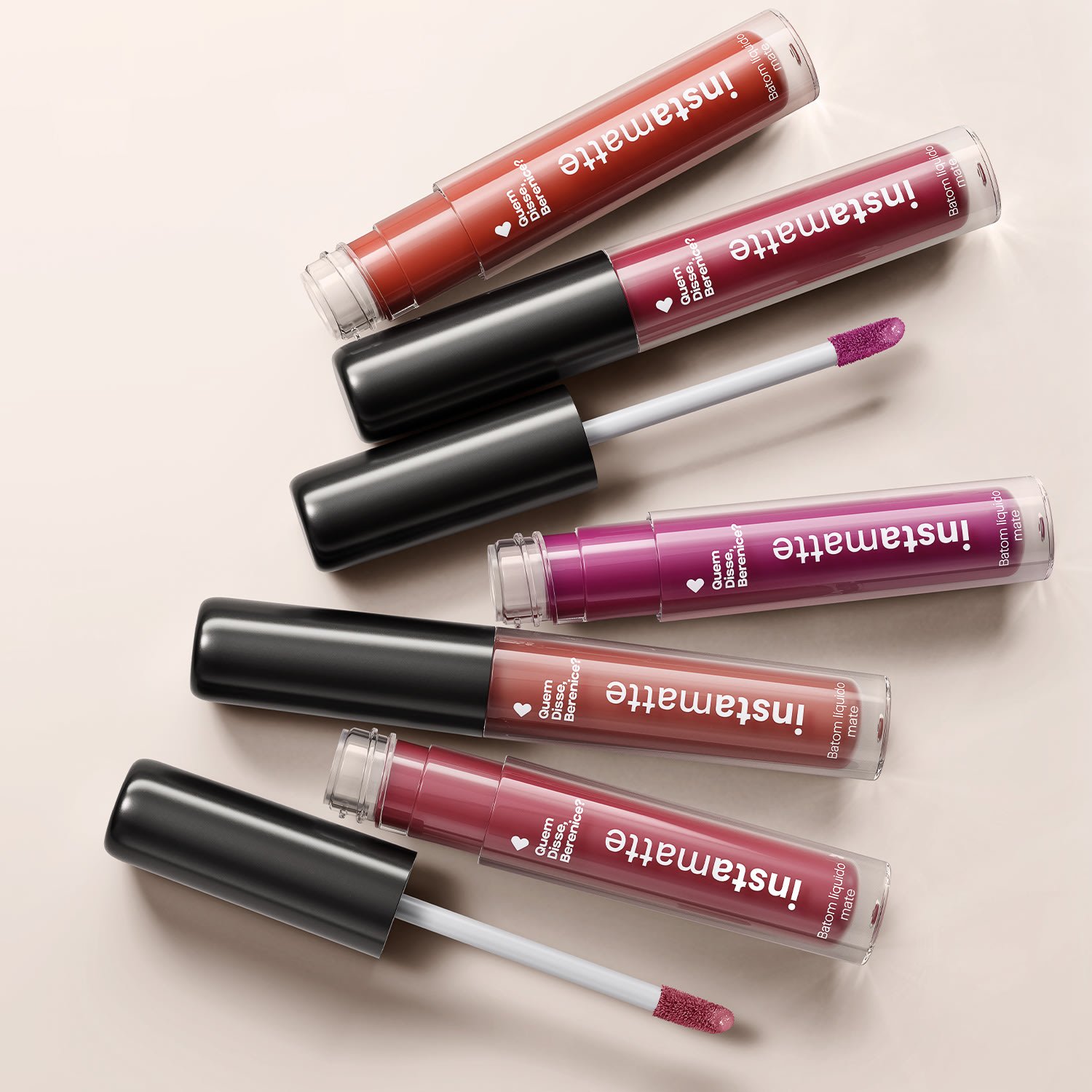 Quem Disse, Berenice? Batom Líquido Damascoli 4ml Demascoli 5