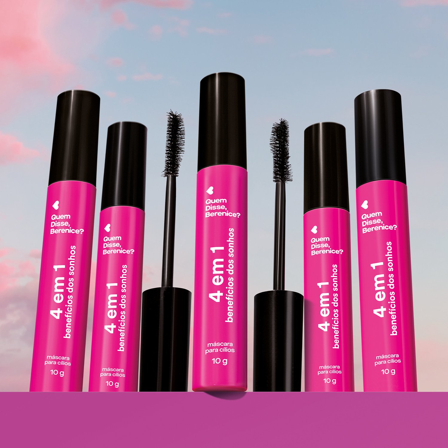 Quem Disse, Berenice? Dos Sonhos Máscara de Cílios 4 em 1 10g Preto 4