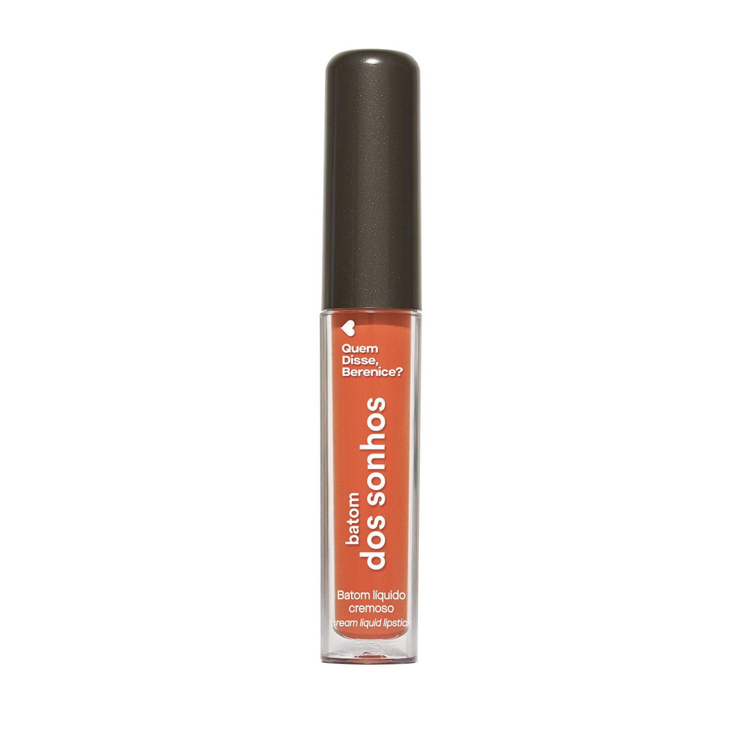 Quem Disse, Berenice? Laranja dos Sonhos Batom Líquido Cremoso 4ml Laranja 1