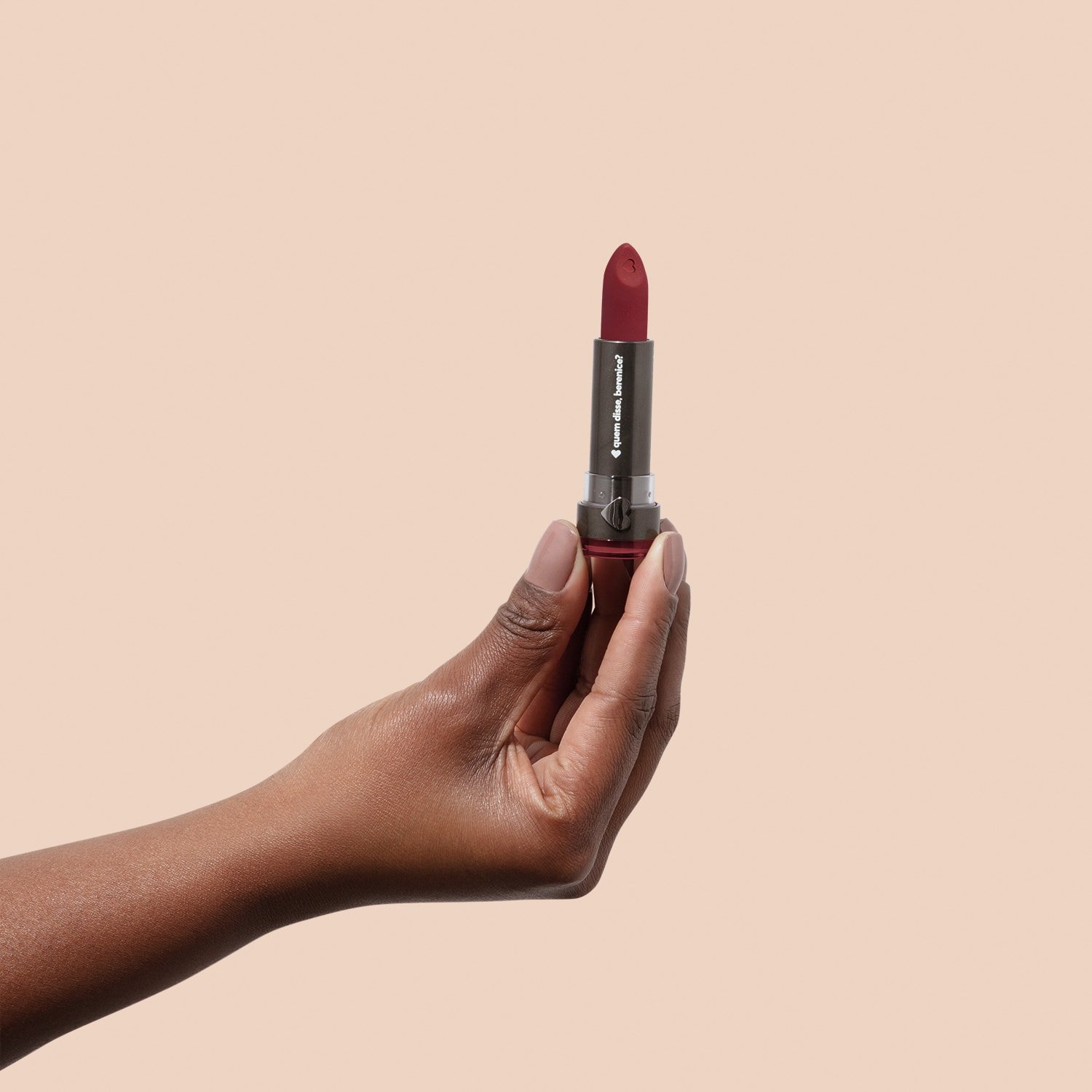 Quem disse, Berenice? Batom Mate Alta Pigmentação Vermelho Vermelhíssimo 3,8g - DSC Vermelho Vermelhíssimo 4