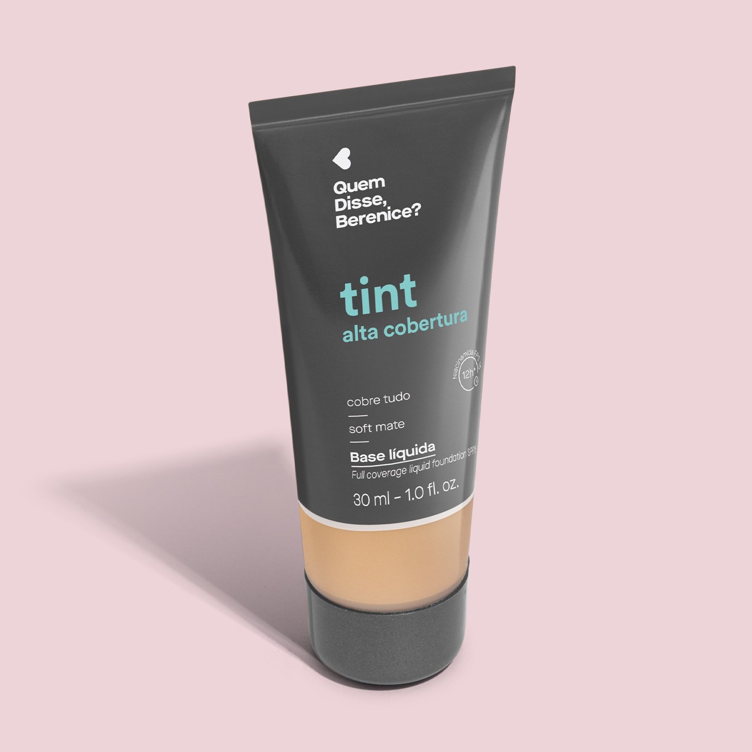 Quem Disse, Berenice? Base Tint Alta Cobertura Cor 200F 30ml 200F 2