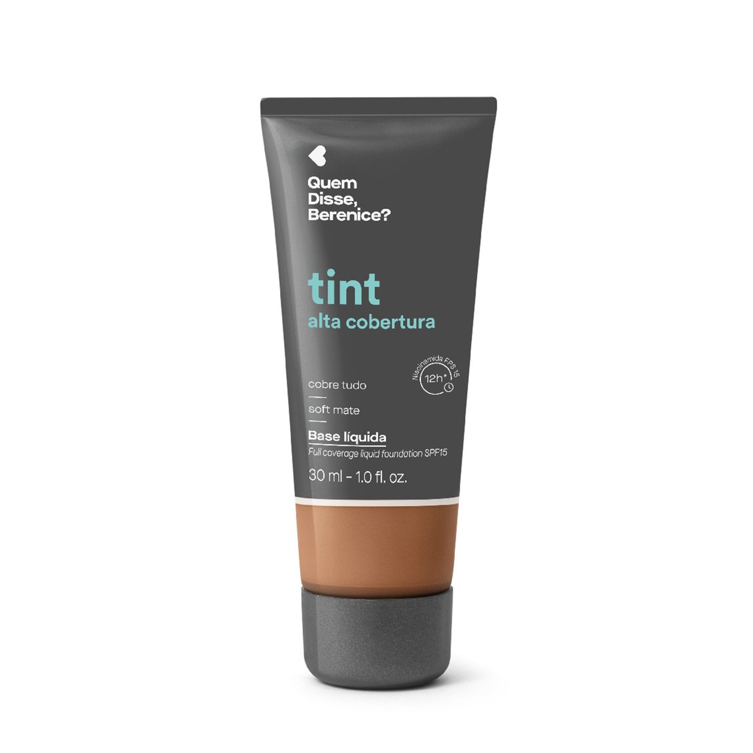 Quem Disse, Berenice? Base Tint Alta Cobertura Cor 292O 30ml Cor 292O 1