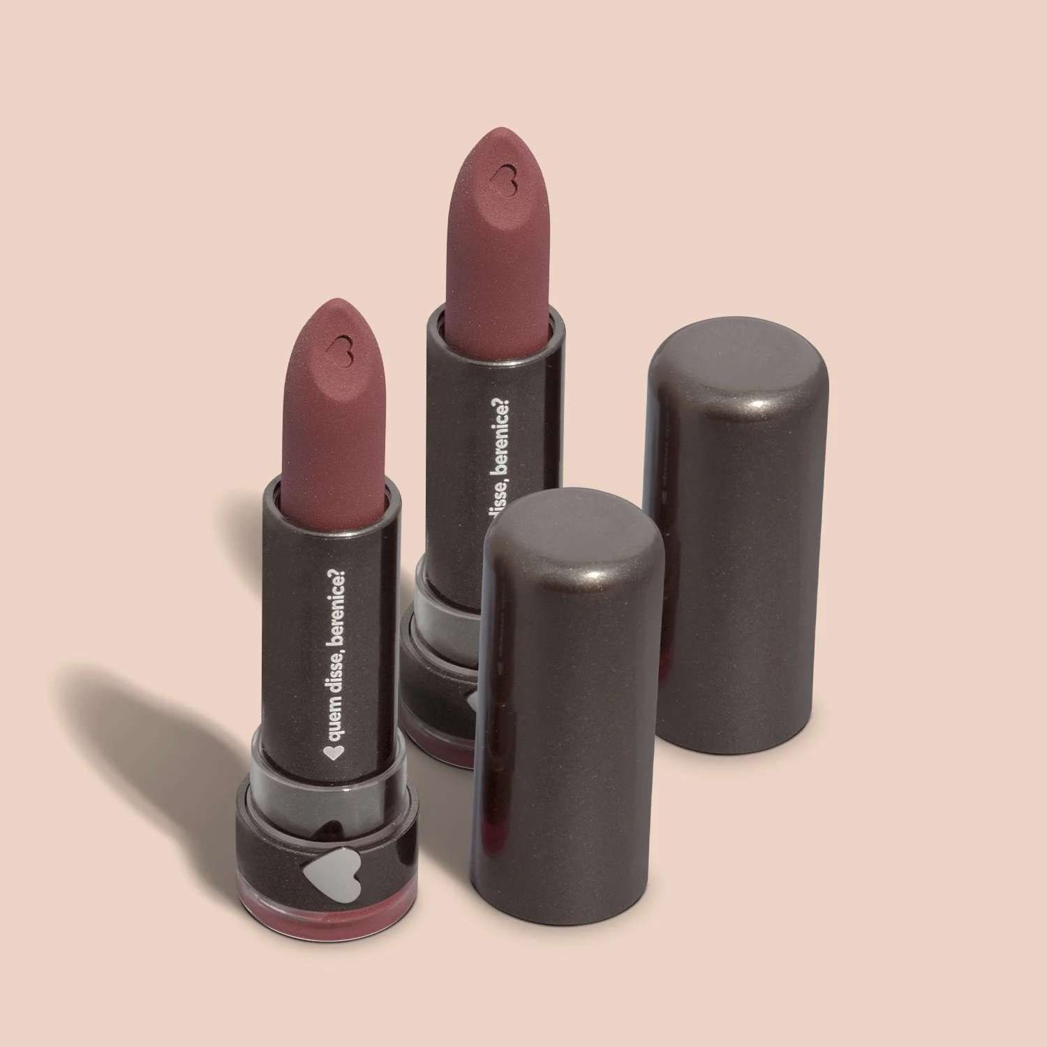 Combo Batom Mate Marrom Marronterra Alta Pigmentação 2x3,8g ÚNICO 2