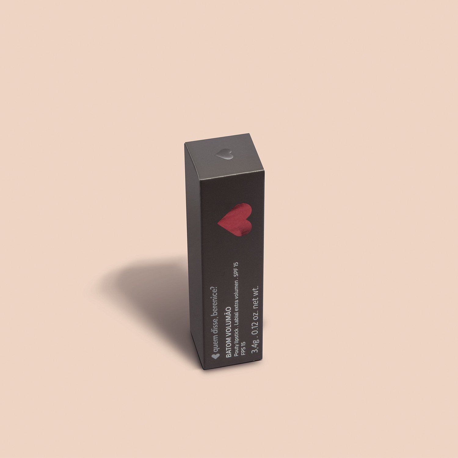 Quem Disse, Berenice? Batom Stick Marrom Castanha 3,4g Marrom Castanha 3