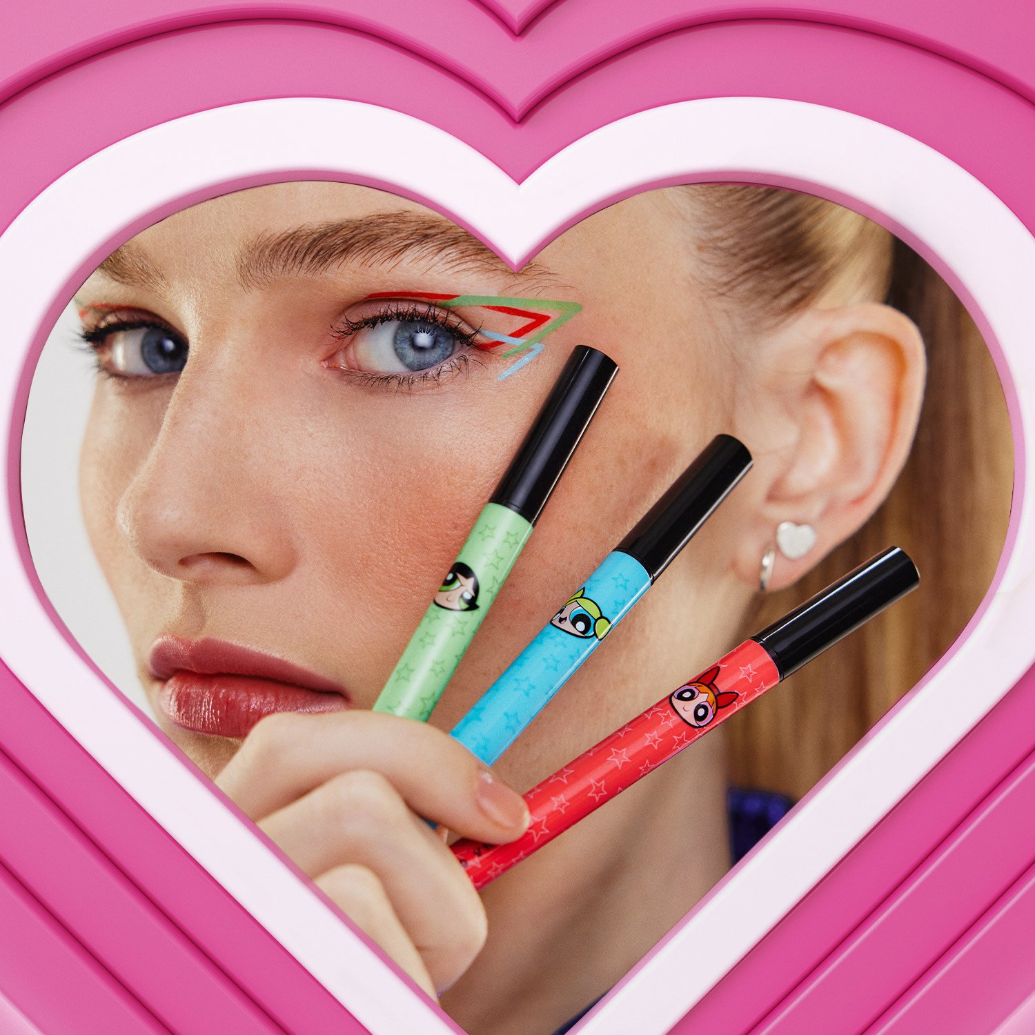 Quem Disse, Berenice? Meninas Super Poderosas Kit Delineadores 3x0,4 ÚNICO 3