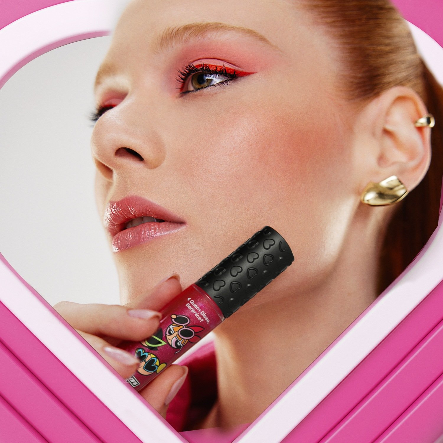 Quem Disse, Berenice? Meninas Superpoderosas Lip Oil Vermelho 9,5ml Vermelho 4