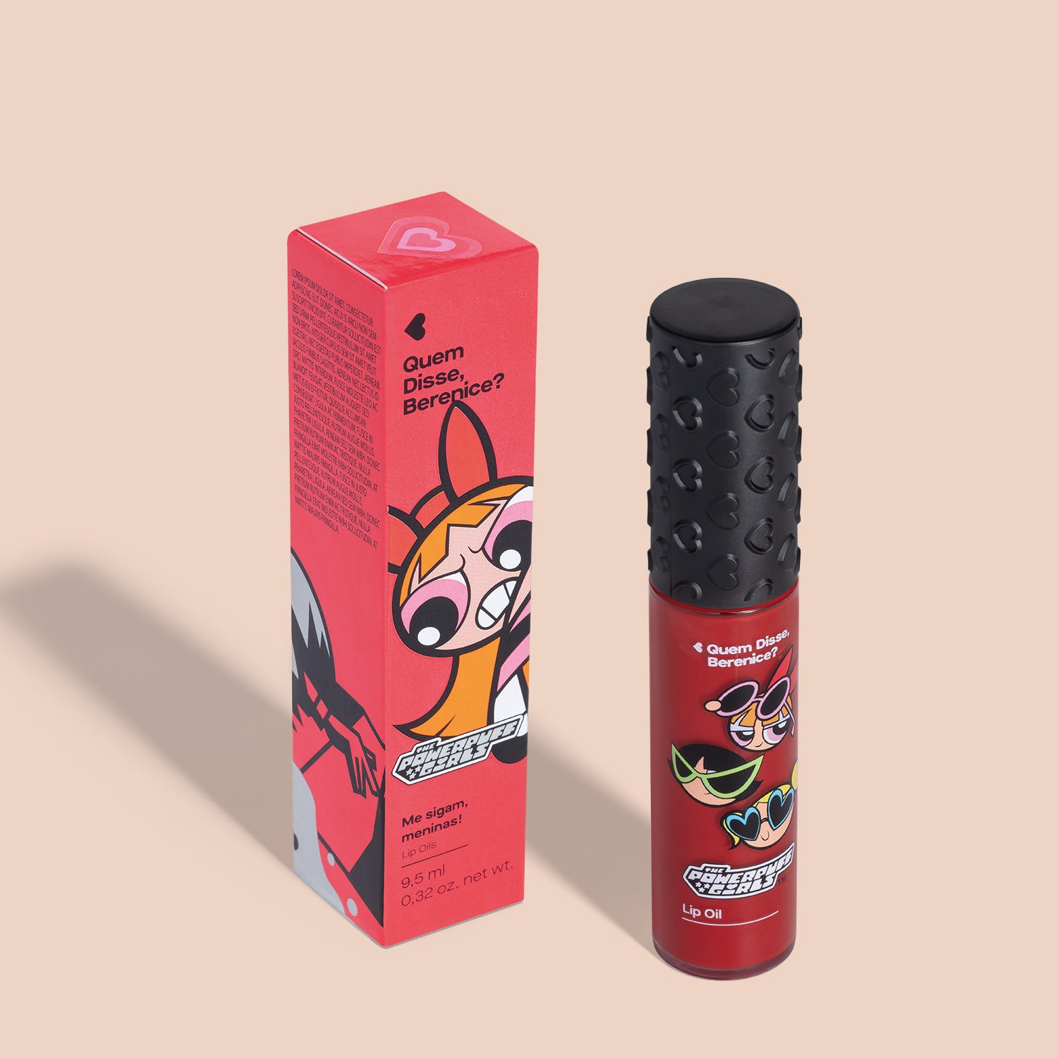 Quem Disse, Berenice? Meninas Superpoderosas Lip Oil Vermelho 9,5ml Vermelho 5