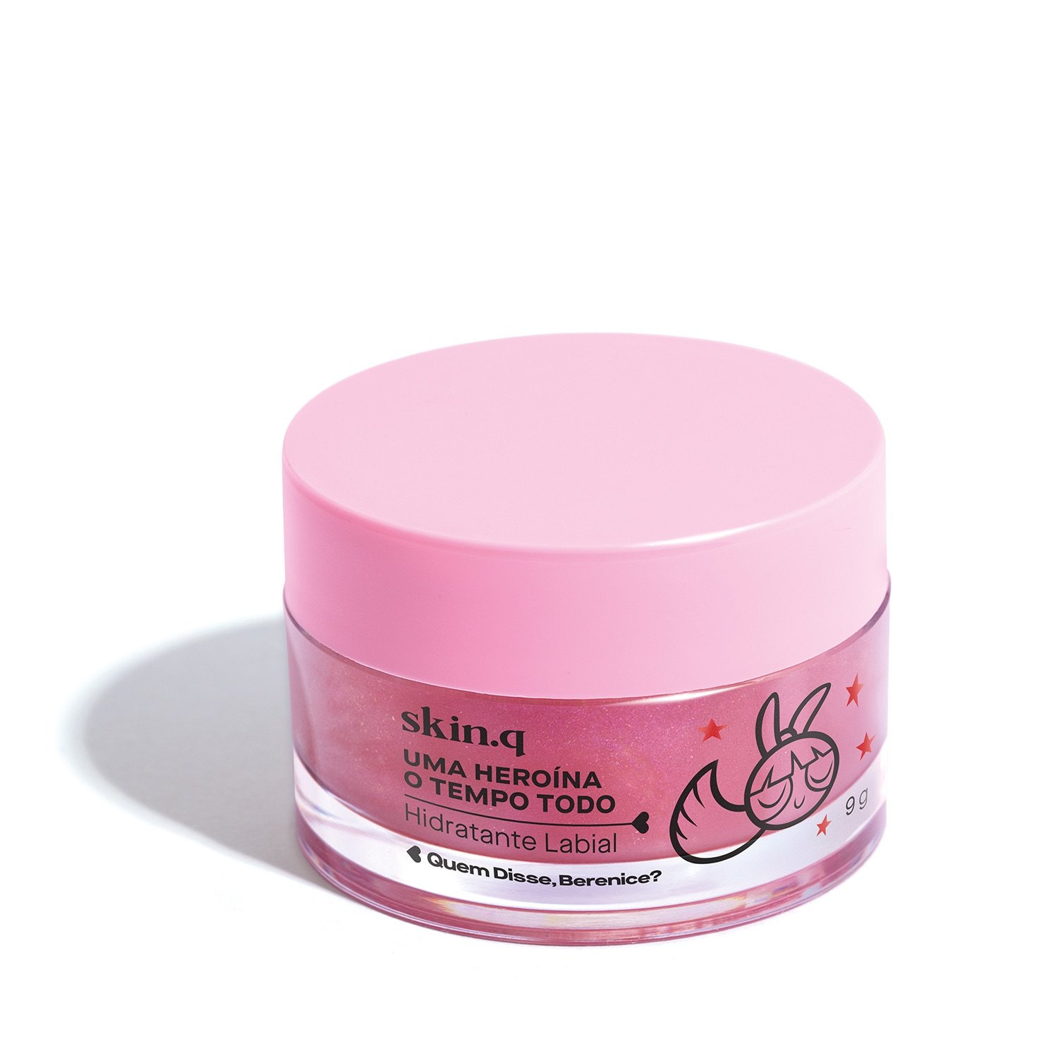 Quem Disse, Berenice? Meninas Super Poderosas Hidratante Labial 9g Rosa 1