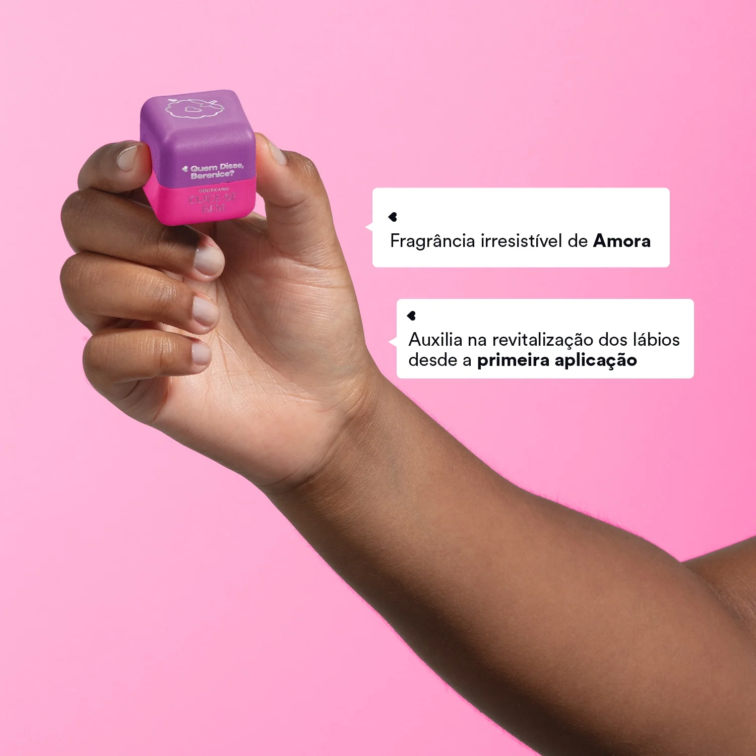 Quem Disse, Berenice? Cuide-se Bem Hidratante Labial 6,2g 6,2g 3