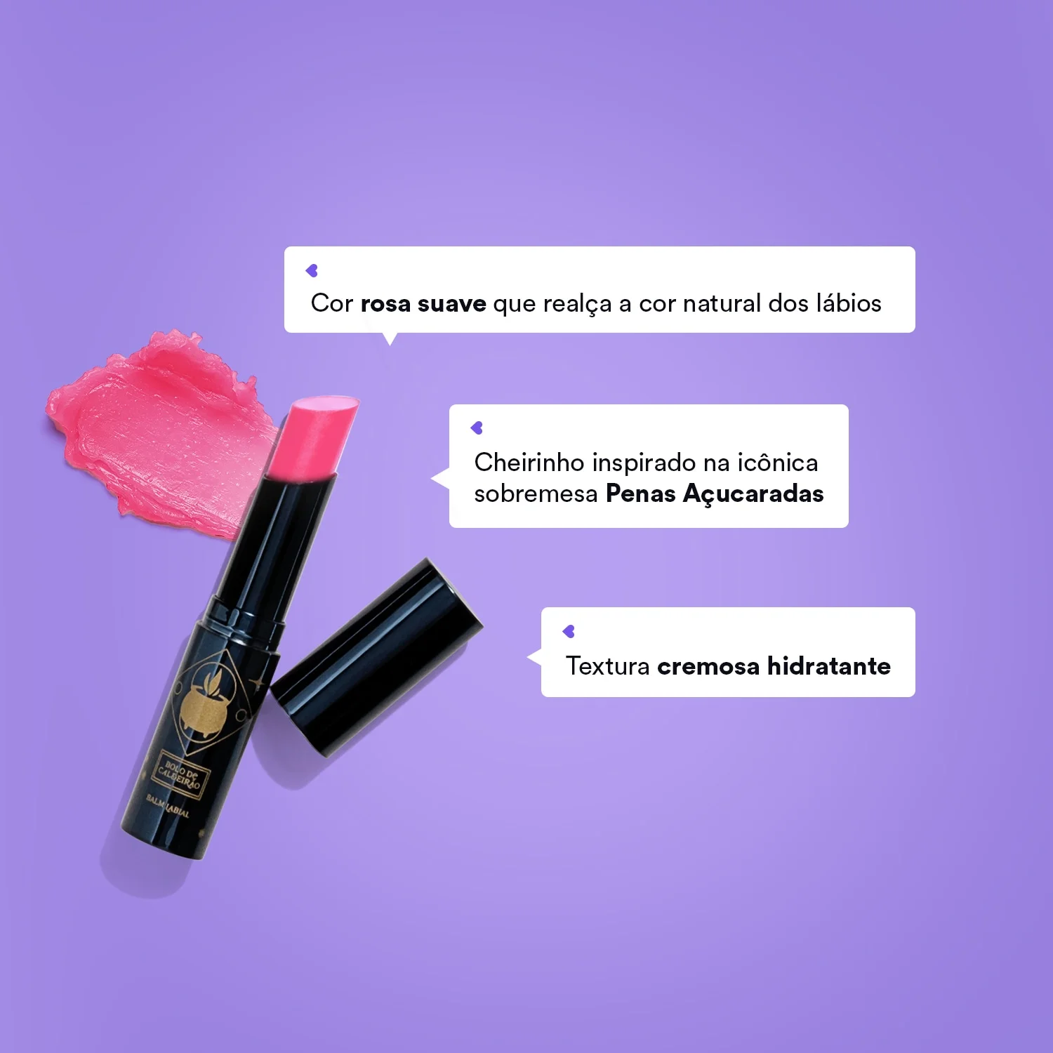 Quem Disse, Berenice? Harry Potter Balm Labial Rosa 3,2g Rosa 4
