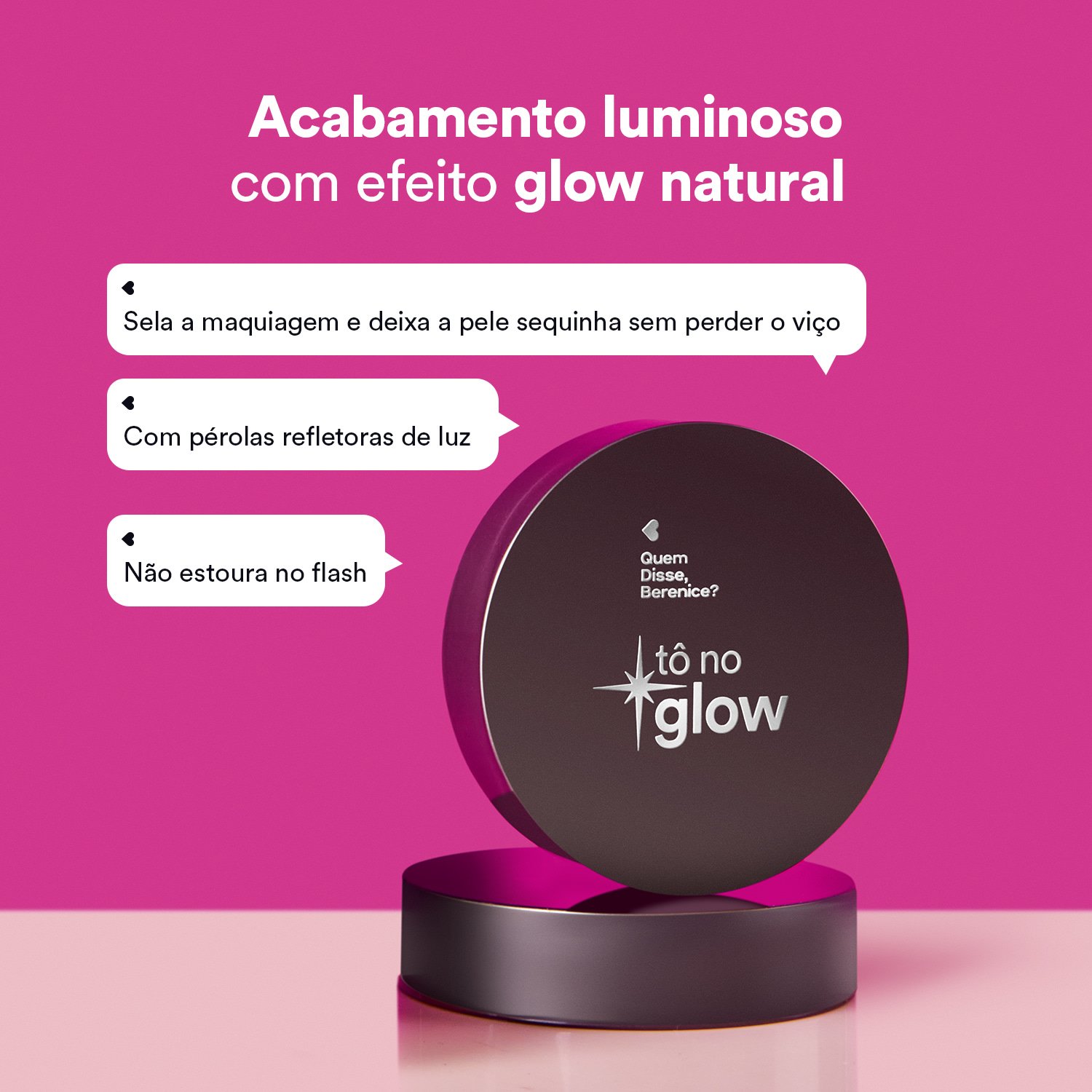 Tô No Glow Pó Solto Translúcido Quem Disse, Berenice? Cor 3 90g Cor 3 2