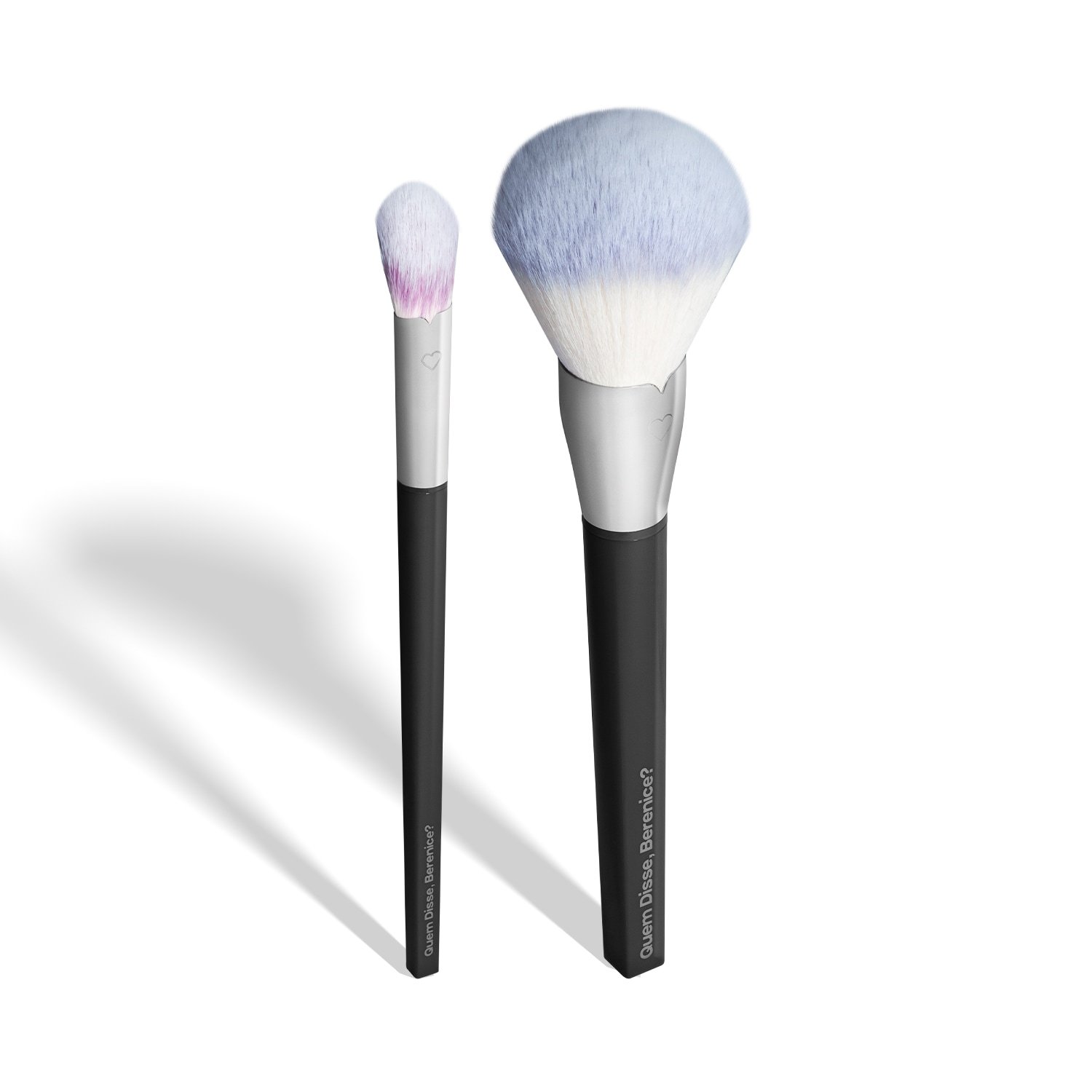 Combo Acessórios Berê: Pincel Para Pó + Pincel Para Corretivo