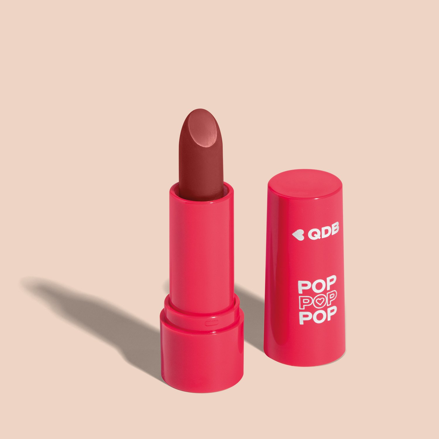 Quem Disse, Berenice? POP Batom Cremoso Marrom Nude 3,6g