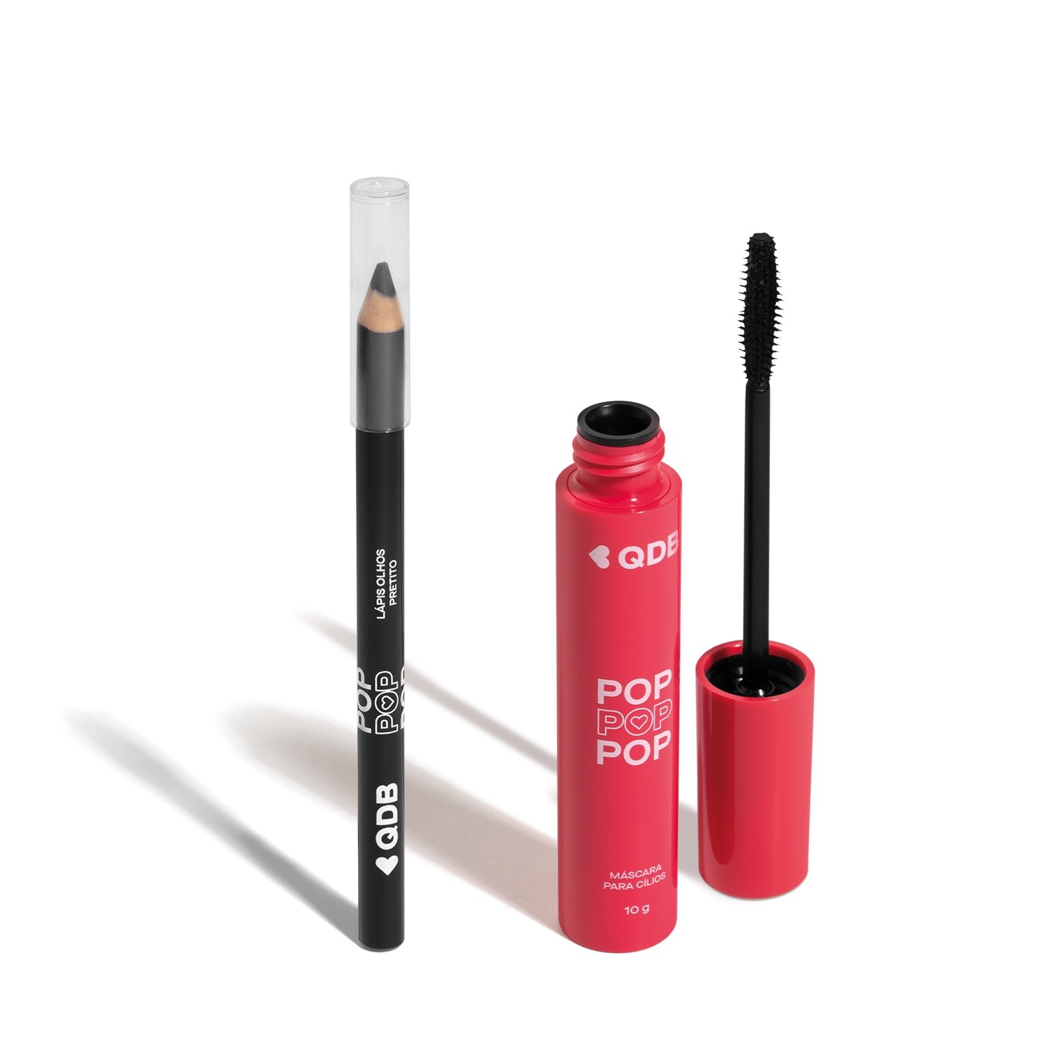 Combo POP: Máscara Para Cílios 10g + Lápis Preto Para Olhos 1,1g ÚNICO 2