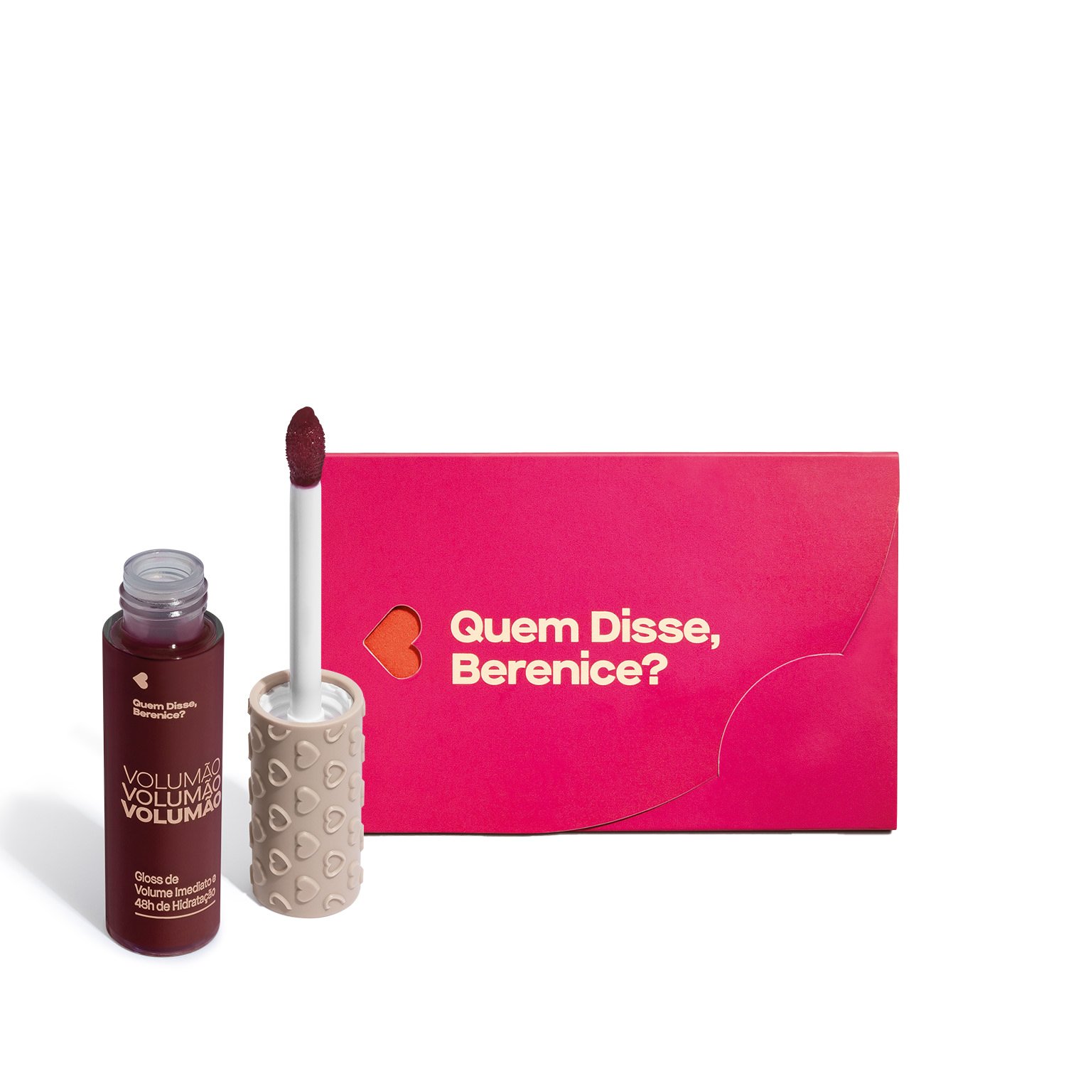 Combo Presente:  Gloss Labial Cereja Volumão 9,5ml + Cartão Presente 10g