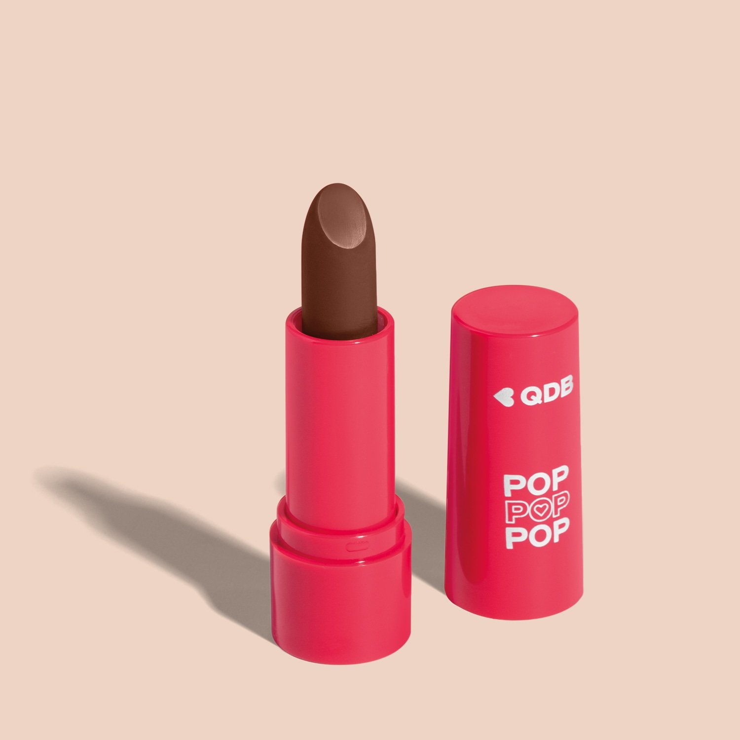 Quem Disse, Berenice? POP Batom Semi Matte Marrom Glacê 3,6g