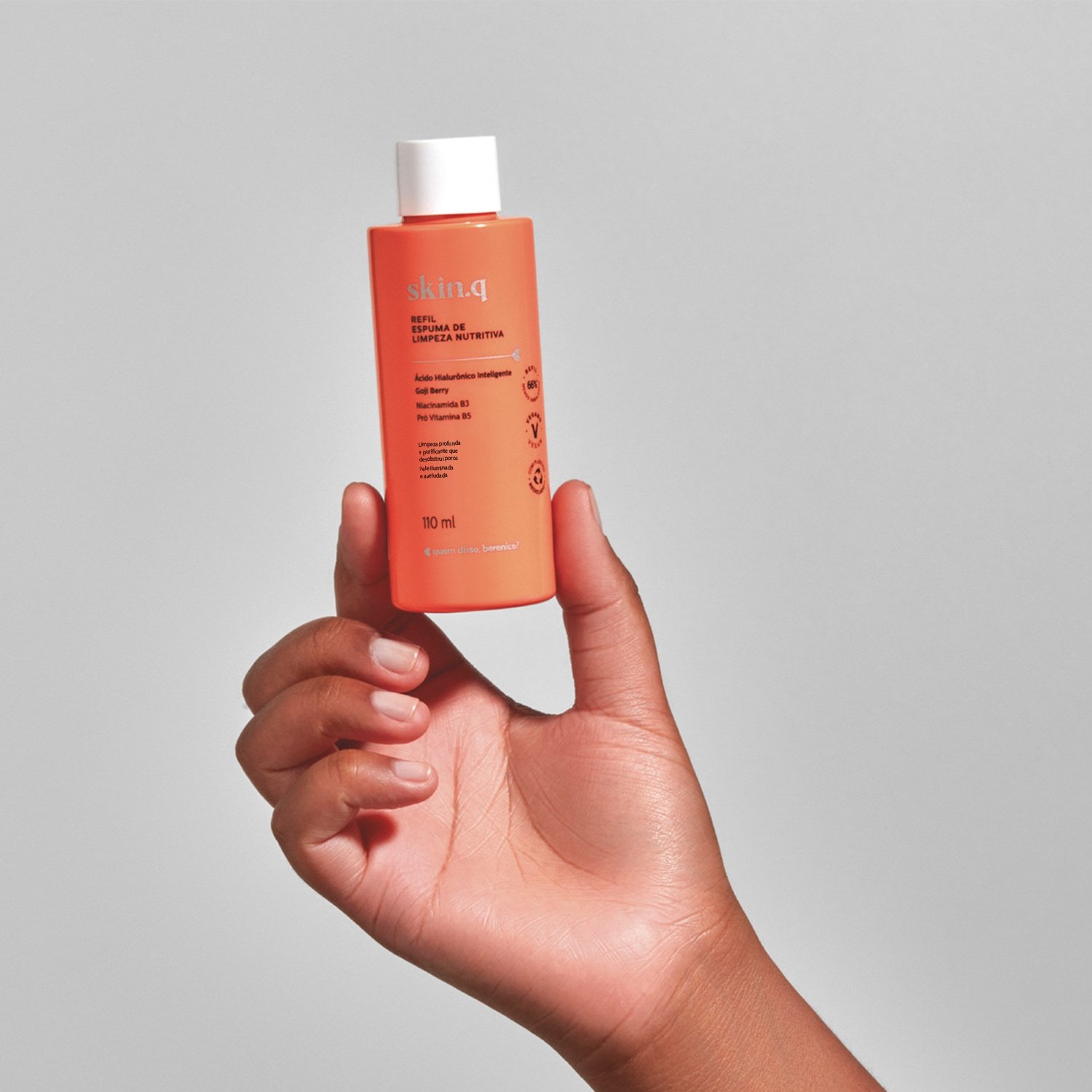 Refil Espuma de Limpeza Nutritiva Skin.q 110ml 110ml 3