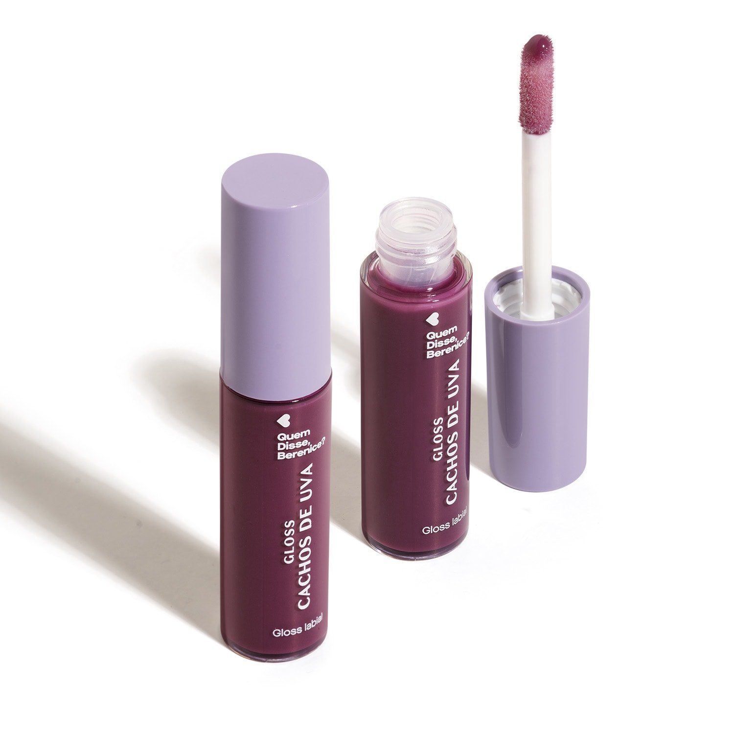 Combo Gloss Labial Cachos de Uva QDB E Cuide-se Bem 10ml (2 itens) Cachos de Uva 2