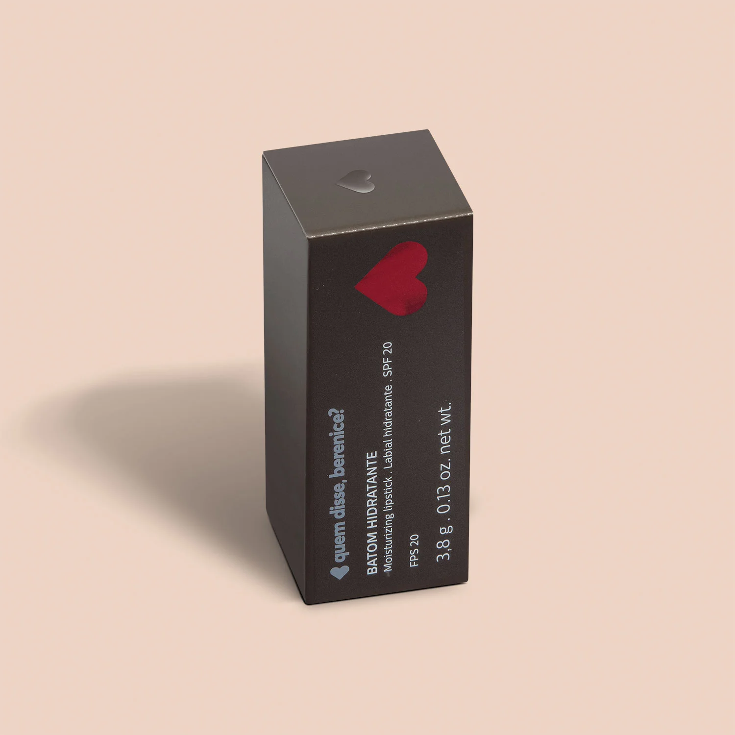 Quem disse, Berenice? Batom Hidratante Vinho Vermelhado 3,8g Vermelhado 3