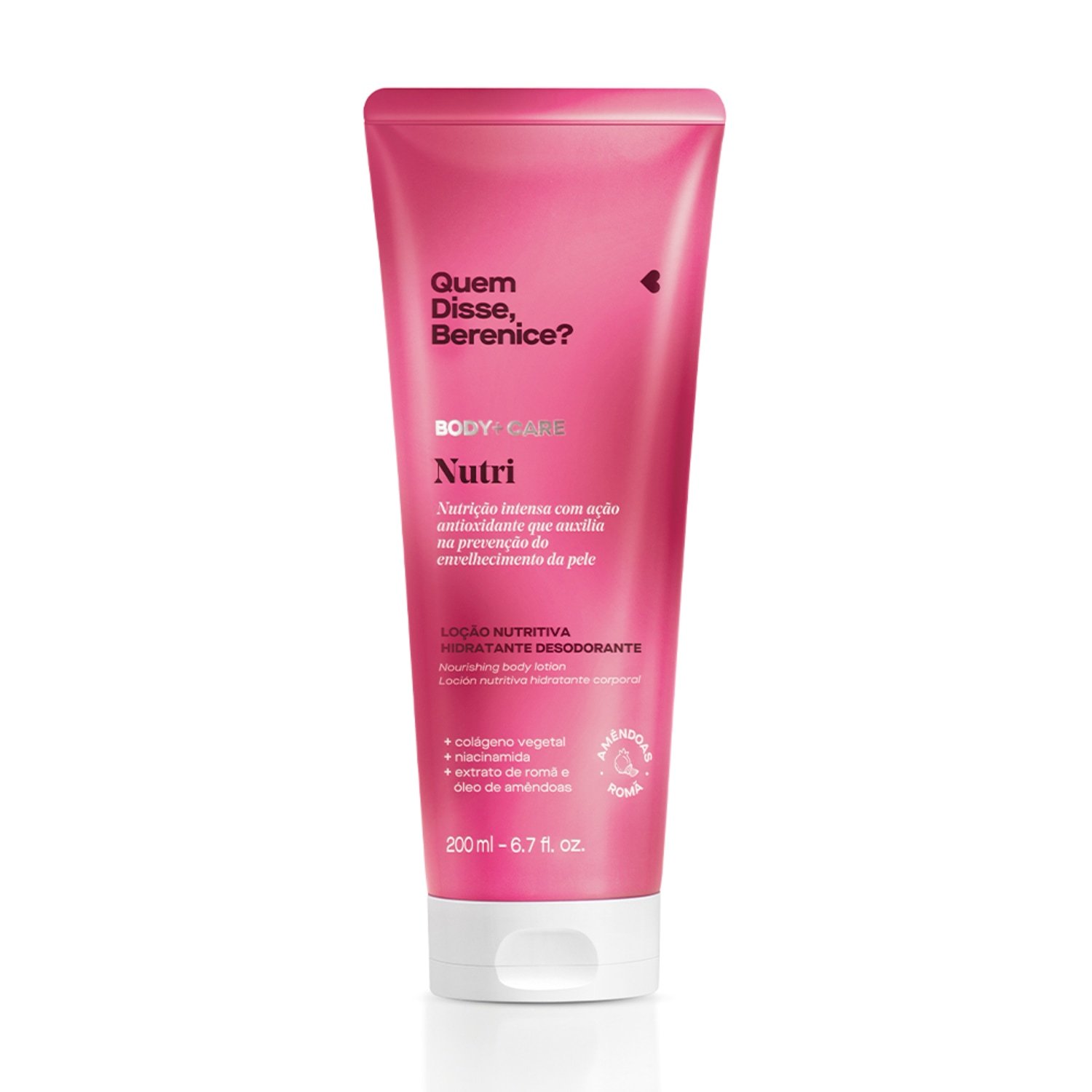 Nutri Loção Hidratante Desodorante Corporal 200ml 200ml 3