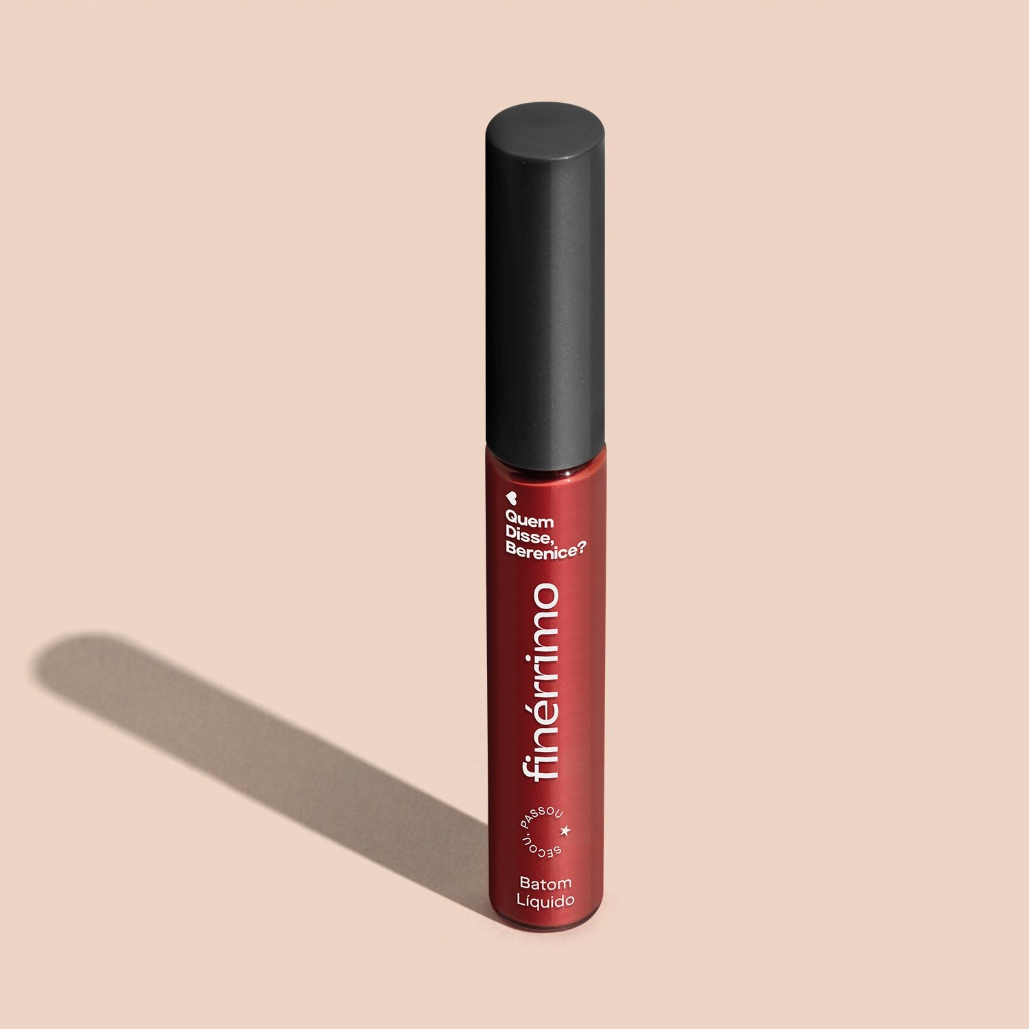 Batom Líquido Vermelho Tô com Tudo Finérrimo 5ml Vermelho 2