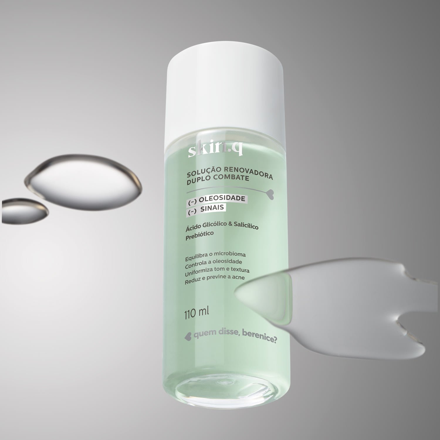 Solução Renovadora Facial Duplo Combate Skin.q 110ml 110ml 5