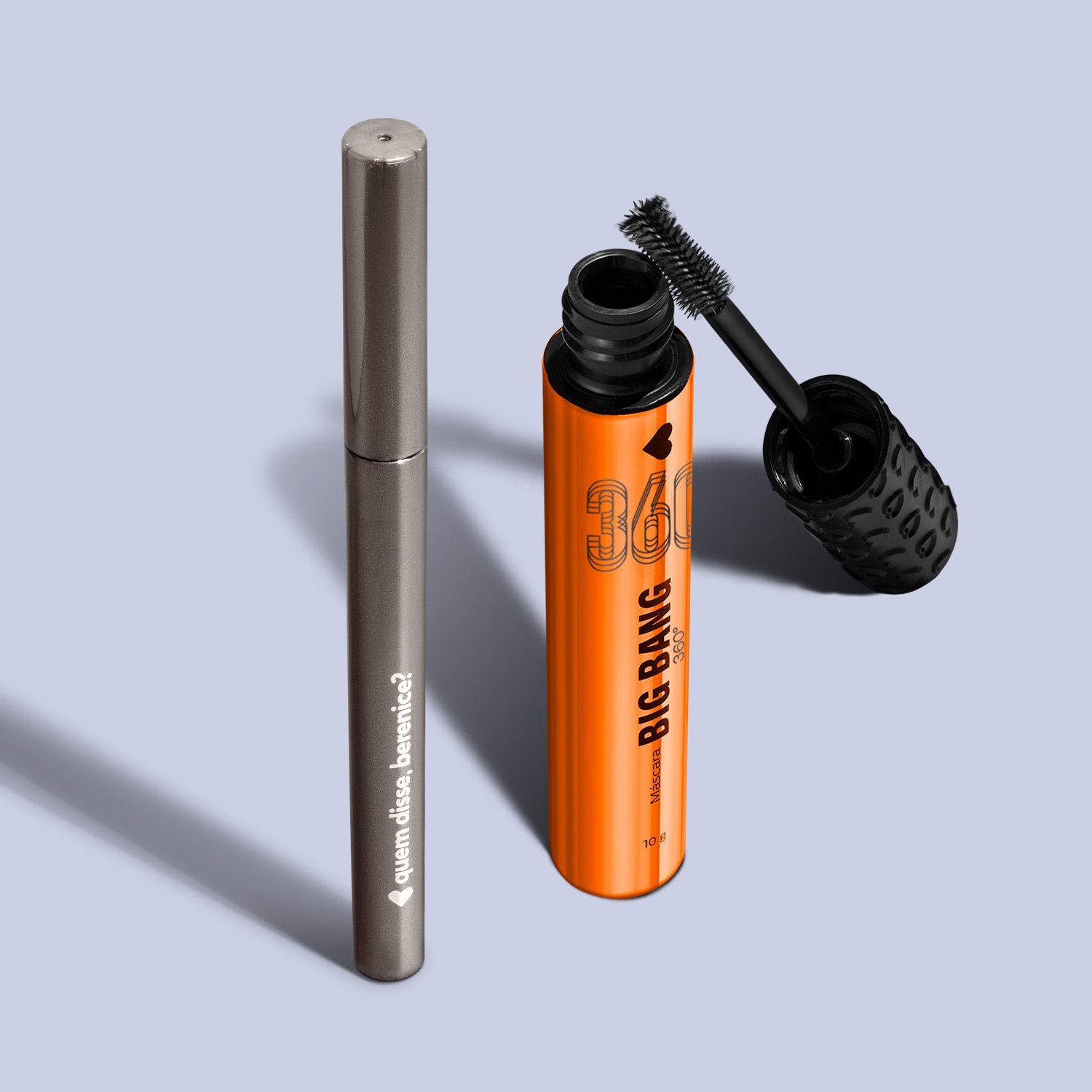 Quem disse, Berenice? Kit Make dos Olhos: Máscara de Cílios Big Bang 360 + Caneta Delineadora Fininha ÚNICO 2