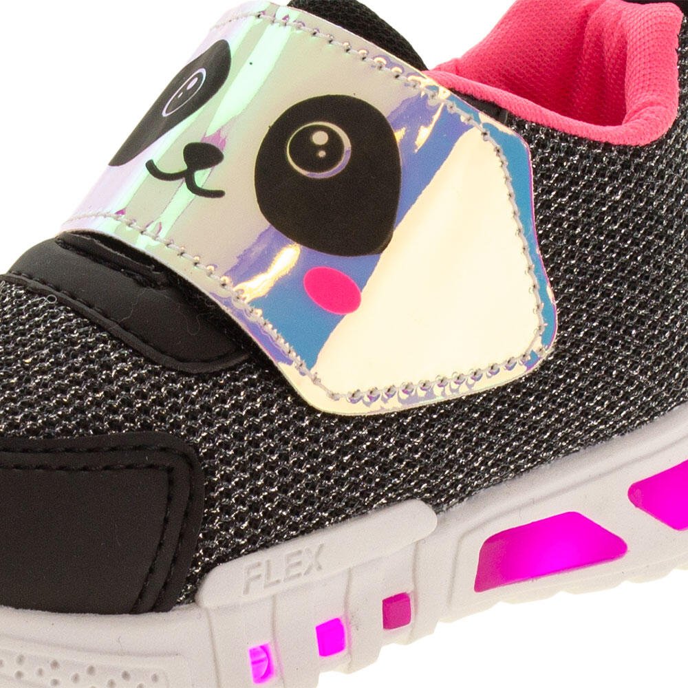 TÊNIS INFANTIL LED MINIPÉ - MP2109  Preto 5