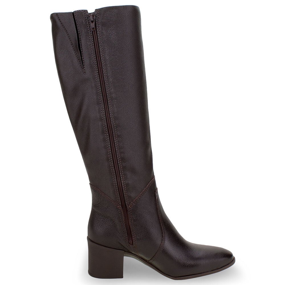 BOTA FEMININA CANO ALTO BOTTERO - 314281 Marrom 5