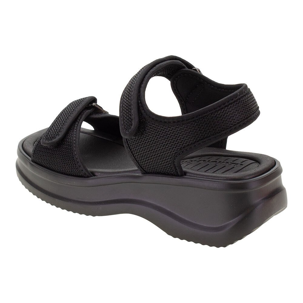 SANDÁLIA FEMININA ANABELA VERA SOFT THERAPY AZALEIA - 18451  Preto 3