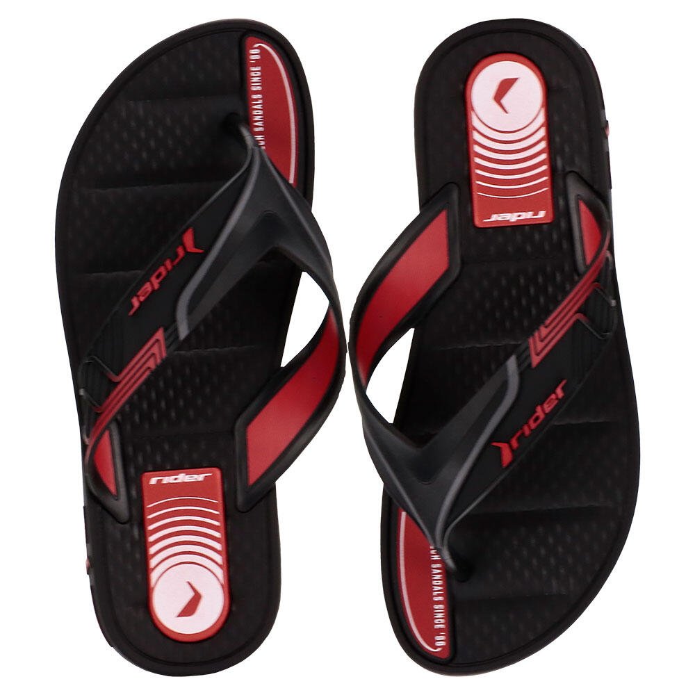 CHINELO MASCULINO SPRINT RIDER - 12015  Preto/Vermelho 1