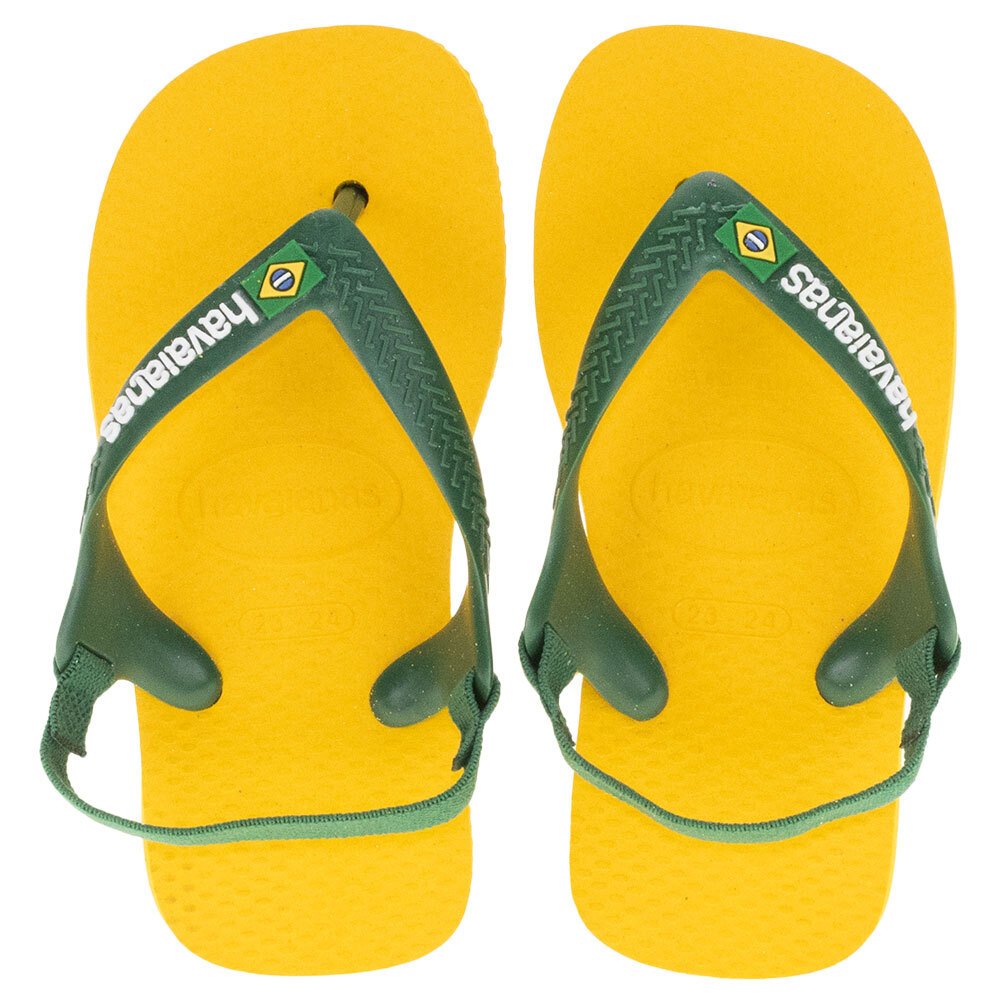 CHINELO INFANTIL BABY BRASIL HAVAIANAS - 4140577  Amarelo 1