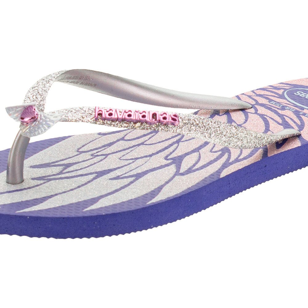 CHINELO FEMININO SLIM GLITTER II HAVAIANAS - 4146976  Cinza 4