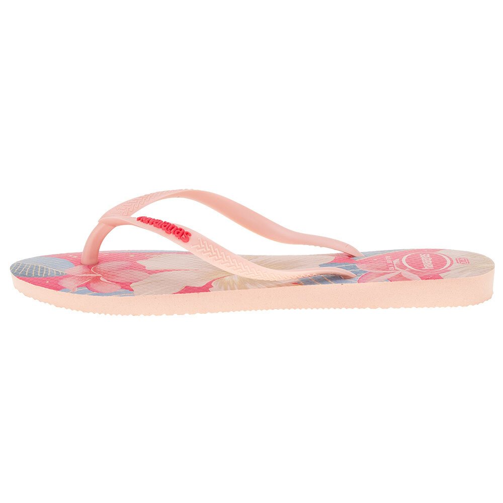 CHINELO FEMININO SLIM FLORAL HAVAIANAS - CL23  Rosa 3