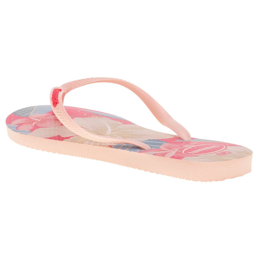 CHINELO FEMININO SLIM FLORAL HAVAIANAS - CL23  Rosa 4