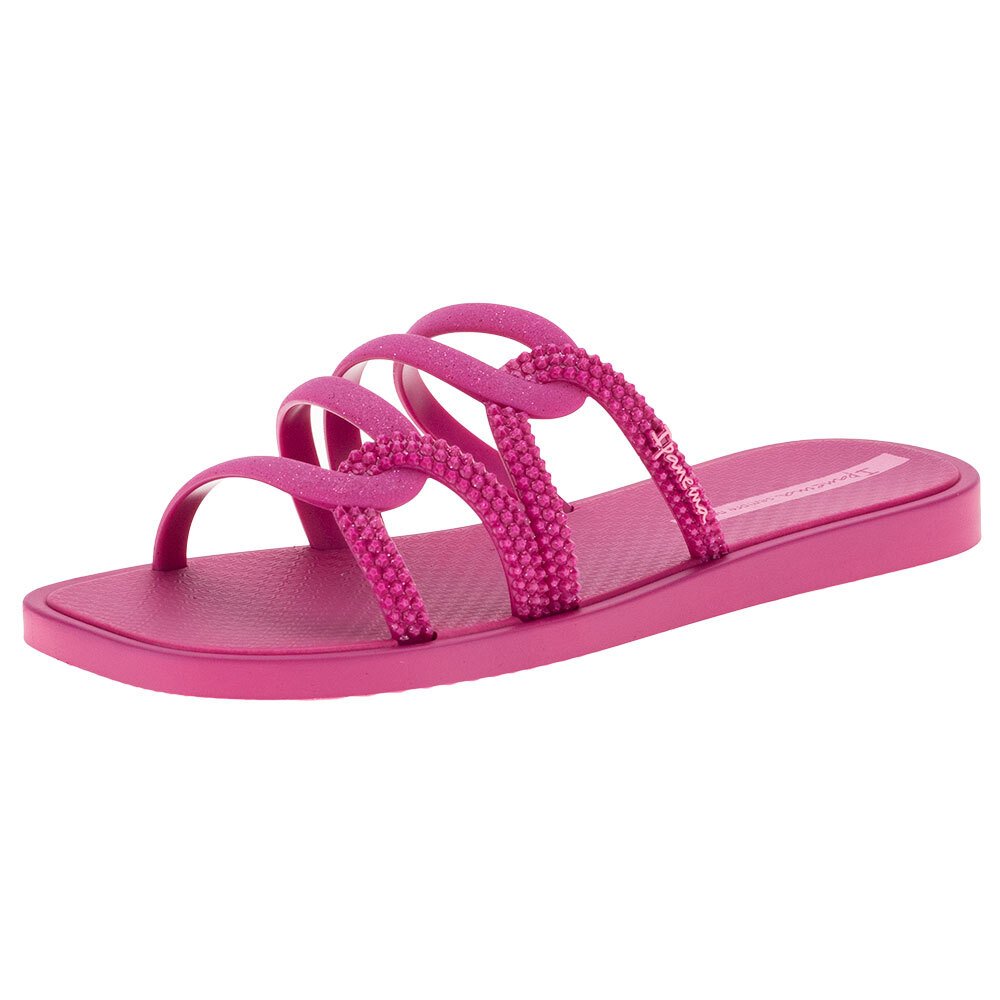 CHINELO FEMININO SLIDE SOLAR MAIS IPANEMA - 26981  Rosa 2