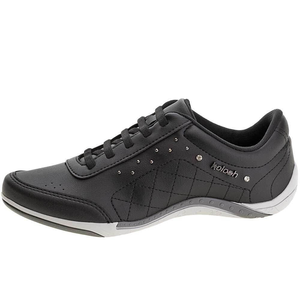 TÊNIS FEMININO SPORT STYLE KOLOSH - C1296  Preto 2