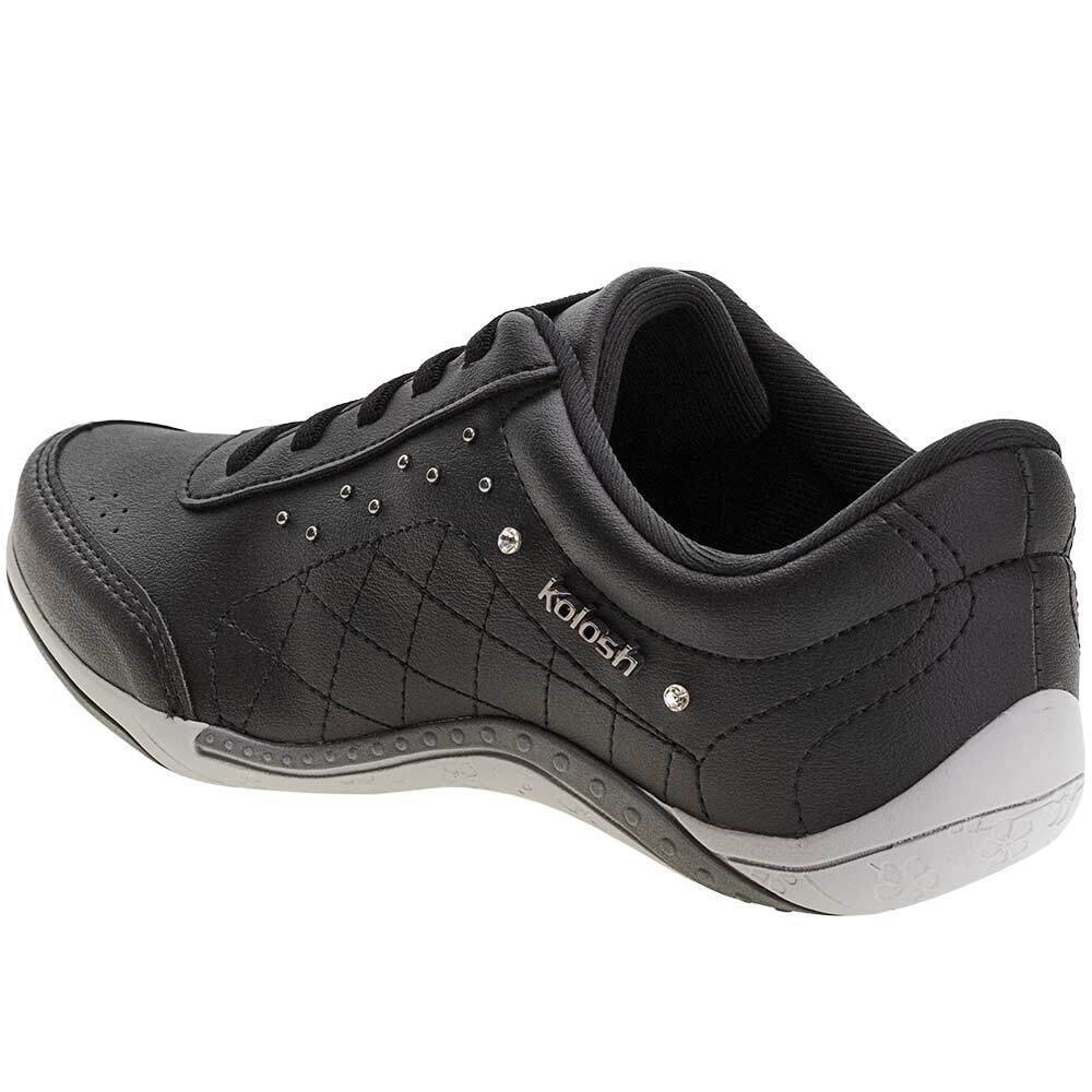 TÊNIS FEMININO SPORT STYLE KOLOSH - C1296  Preto 3