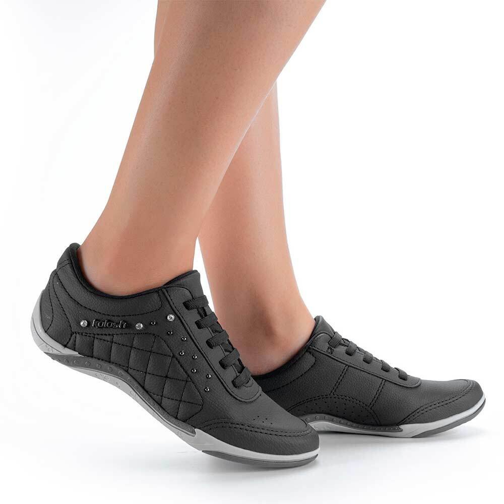 TÊNIS FEMININO SPORT STYLE KOLOSH - C1296  Preto 5