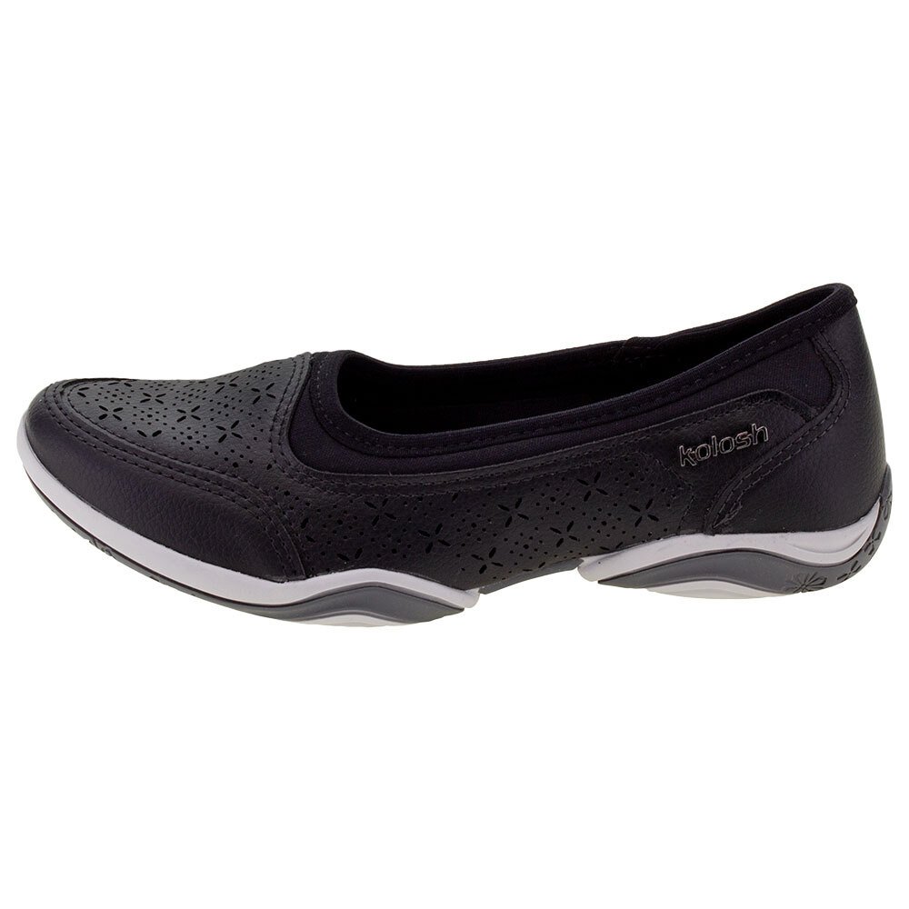 TÊNIS FEMININO CASUAL KOLOSH - C2743  Preto 2