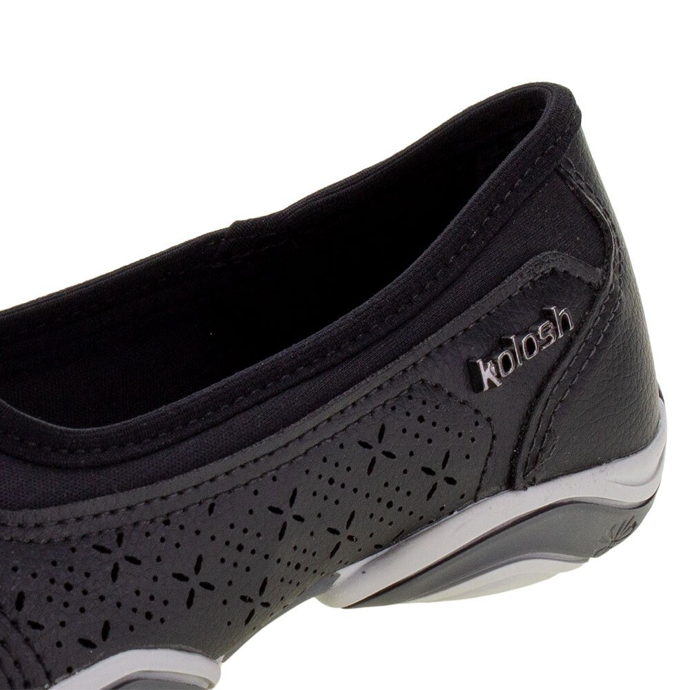TÊNIS FEMININO CASUAL KOLOSH - C2743  Preto 5