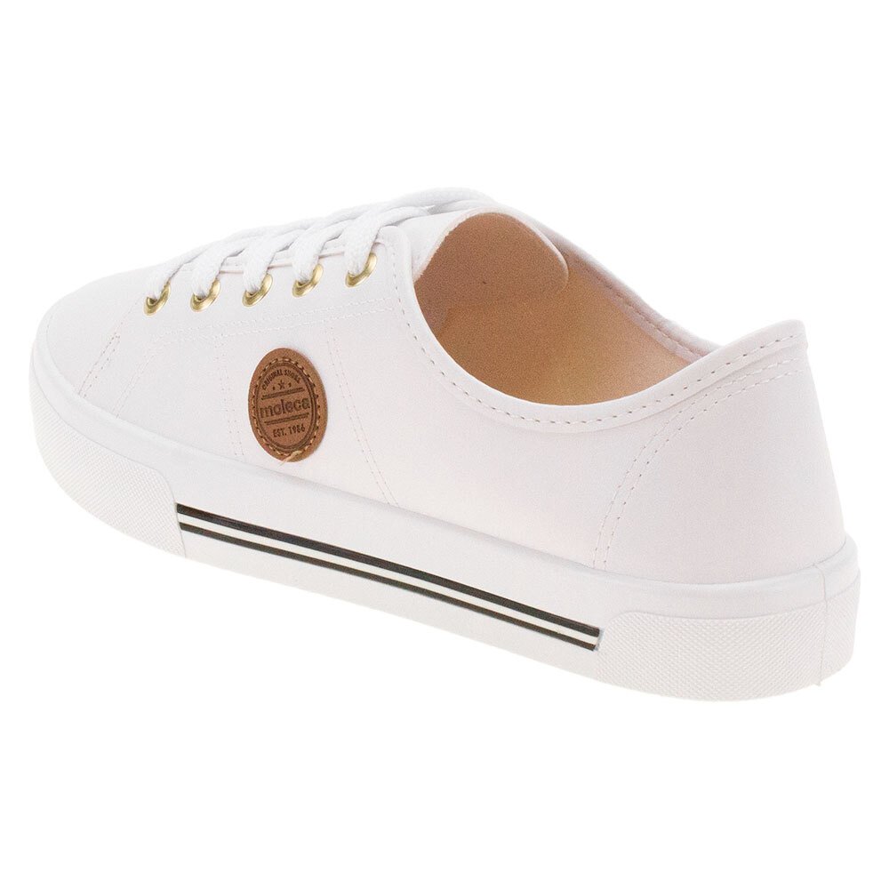 TÊNIS FEMININO CASUAL MOLECA - 5667302 Branco 3